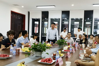 河南省房地產商會及企業領導蒞臨豐營家居指導，共促企業管理提升